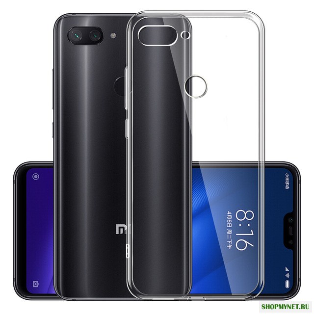 Bakeey Ultra-Thin прозрачный Soft TPU Защитный Чехол для Xiaomi Mi8 Mi 8 Lite 6.26 inch